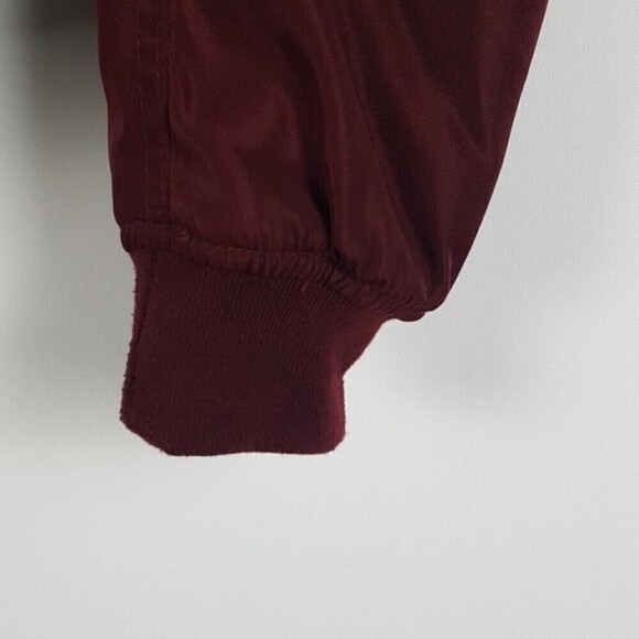 Charlotte Russe Bomber Jacket Womens Extra Small Full Zip Pockets Casual - Picture 3 of 7